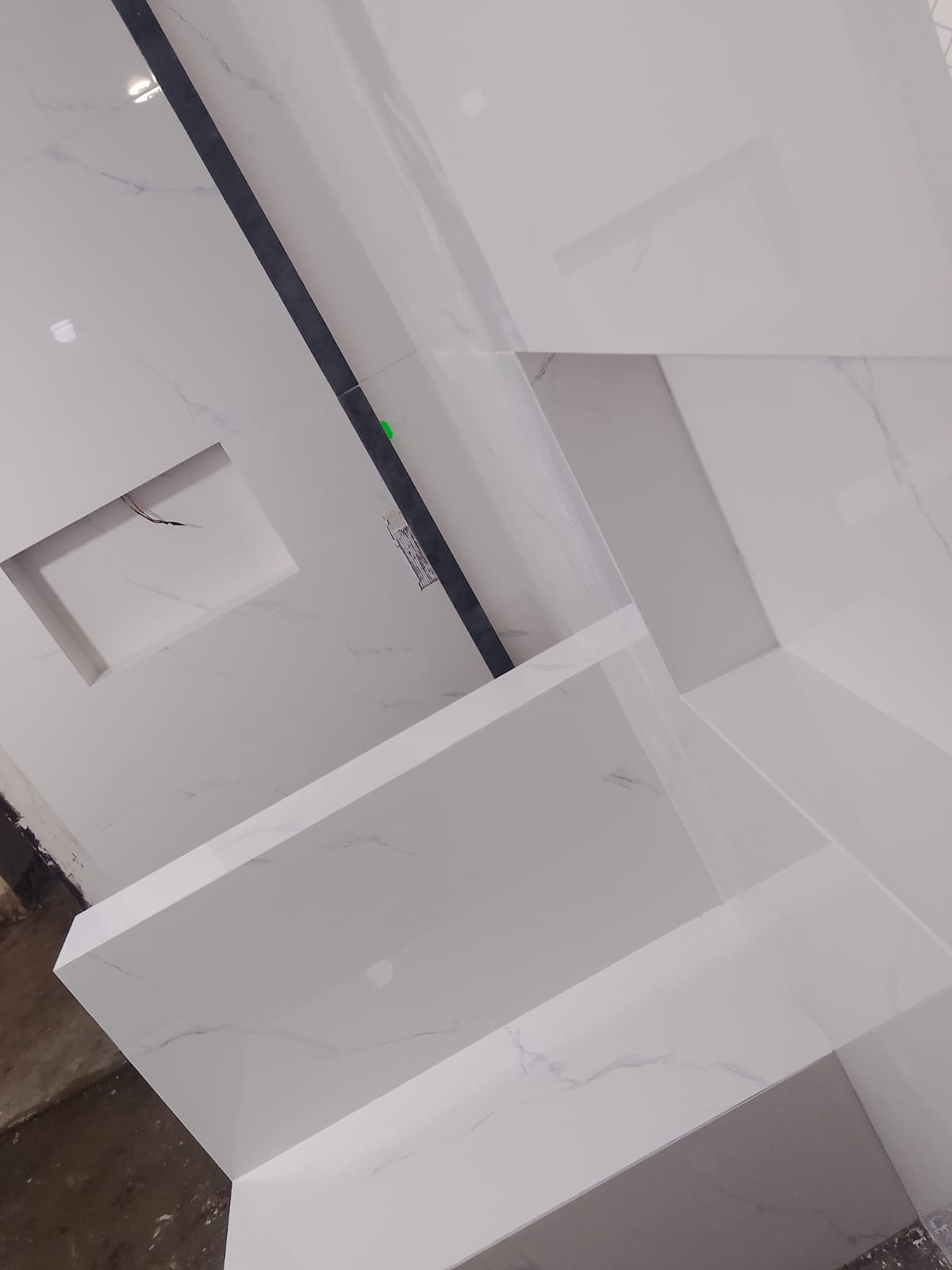 Architectural 45° Mitred Bench & Niche Geometry